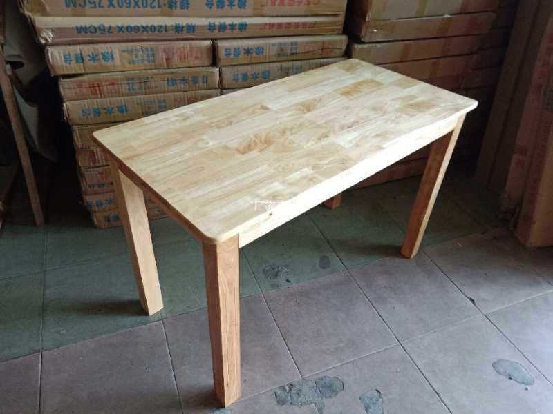 批发实木餐桌橡木餐台小型家用餐桌椅长方形木桌子餐厅桌子纯实木