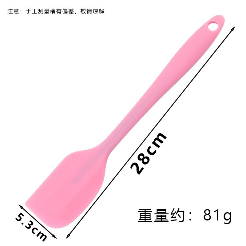 全包一体式硅胶刮刀做蛋糕烘培奶油抹刀橡皮铲刀搅拌刀烘焙工具|undefined