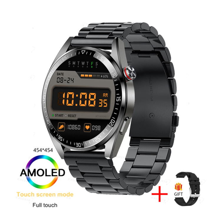 Space gray three-bead steel + tape