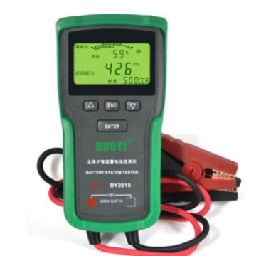 Прямые поставки с завода: тестер автомобильных аккумуляторов, тестер батарей для бензиновых и дизельных автомобилей DY2015