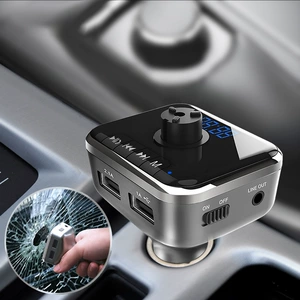 Avtomobil MP3 pleyer, AUX, telefon şarj cihazı, ikili USB Bluetooth qəbuledici, təhlükəsizlik çəkici
