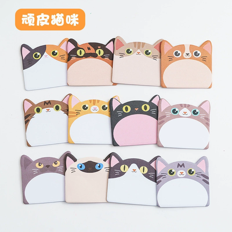 (Cross-border trading), cute note for students, cartoon sticker, cute animals