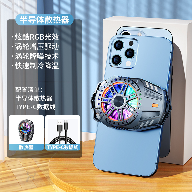 X119 반도체 라디에이터-블랙 그레이