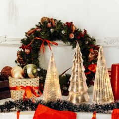 メーカー卸売りクリスマスツリーの先のledランプの祝日の装飾品クリスマスの装飾品