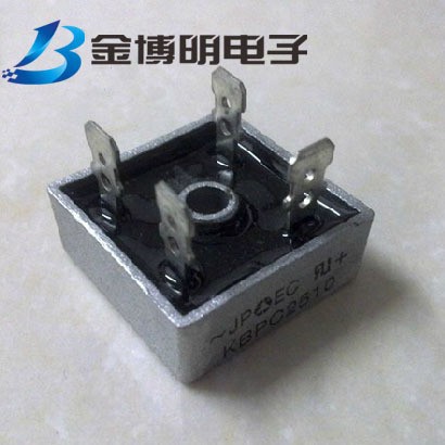 厂家直销 桥堆 KBPC2510 DIP-4 足25A1000V 扁脚 方桥 桥式整流器