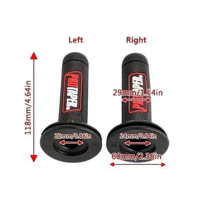 Grips, Universal Handlebar Grips, Off-Road | Motorcycle Handle Cover