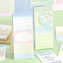 NOTE FOR长条便签套装 随彩幻想系列 韩系清新基础百搭学生素材纸