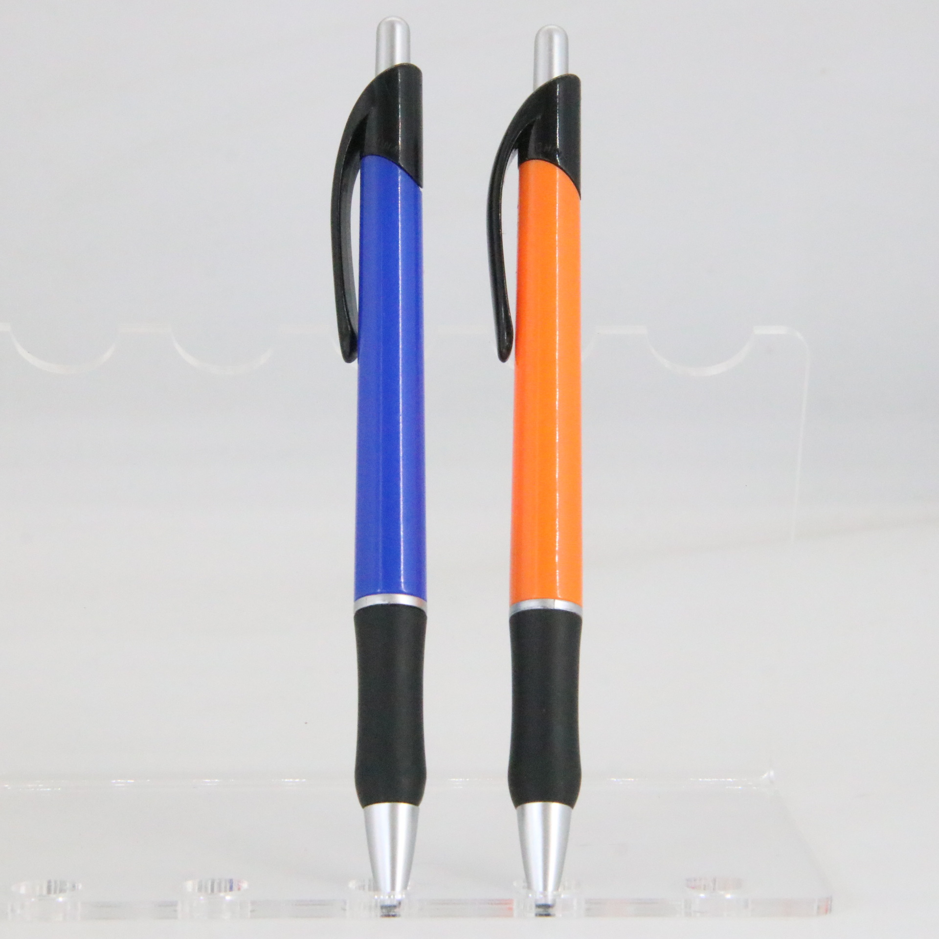 Prensa de plástico bolígrafo Bullet recarga láser logo Oficina suministros escolares fábrica al por mayor