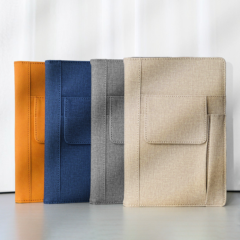 국경 간 창조적 인 편지지 멀티 포켓 메모장 비즈니스 다기능 노트북 일기 사무실 회의 도매