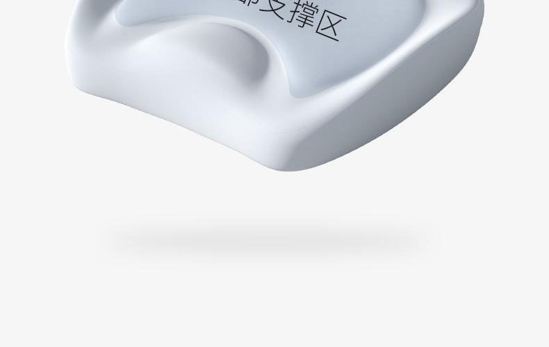 Cross-border New Memory Foam Cushion Ass Cushion Chair Cushion Waist Integrated Waist Protection Backrest Cushion Sedentary