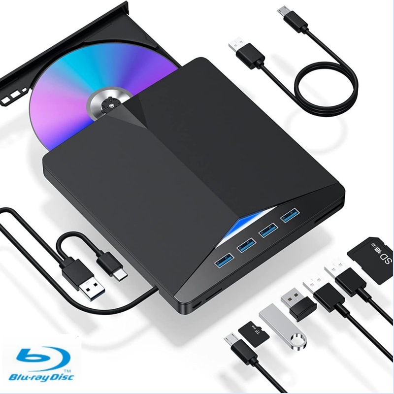 メーカーのプライベートモデルの新型超薄型usb3.0 & type-c多機能外付けブルーライトレコーダー|undefined