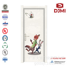 佛山幼儿园托儿所早教室房门卡通儿童房门医院儿科诊室门免漆出口