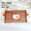 Cute brand Japanese pencil case, high quality capacious storage bag for elementary school students, with little bears