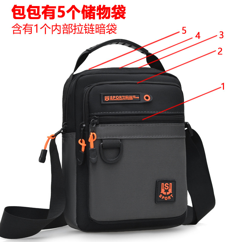 New Trendy Fashion Men's Bag, Lightweight and Versatile Shoulder Bag, Men's Crossbody Bag, Wear-Resistant Business Commuting Work Backpack for Men New Trendy Fashion Men's Bag, Lightweight and Versatile Shoulder Bag, Men's Crossbody Bag, Wear-Resistant Business Commuting Work Backpack for Men