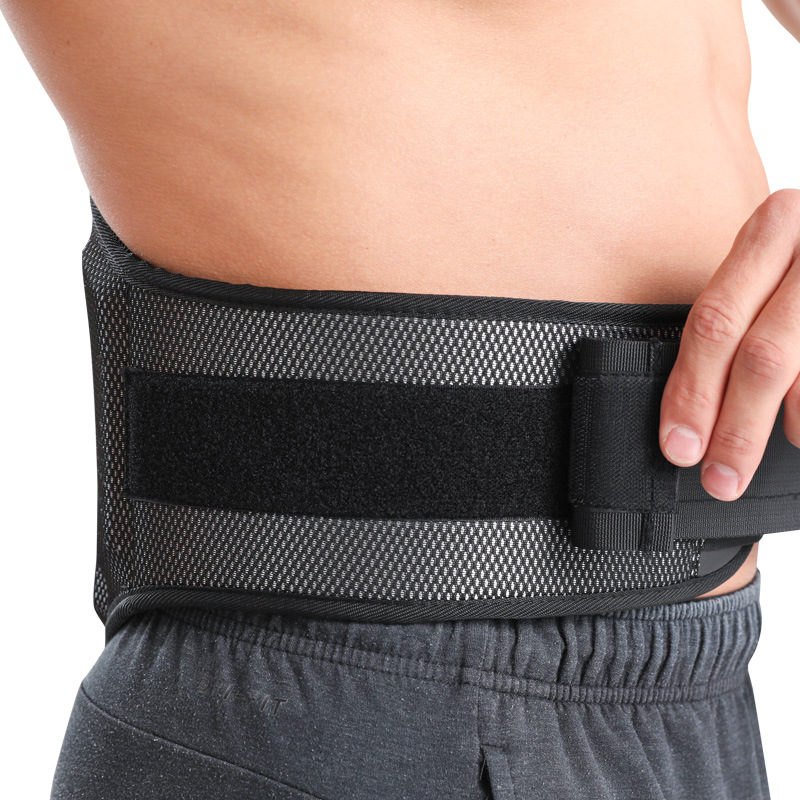 举重深蹲力量训练护腰带支撑护腰间盘腰托收腹调节带运动健身腰带