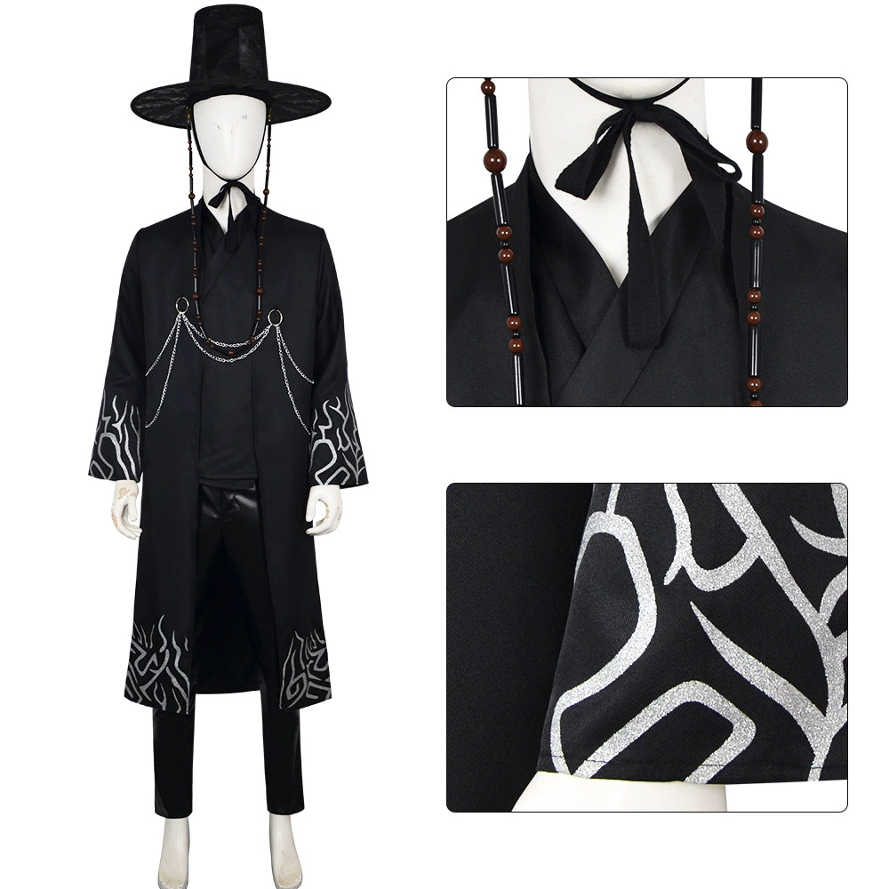 Black set for boys, cosplay