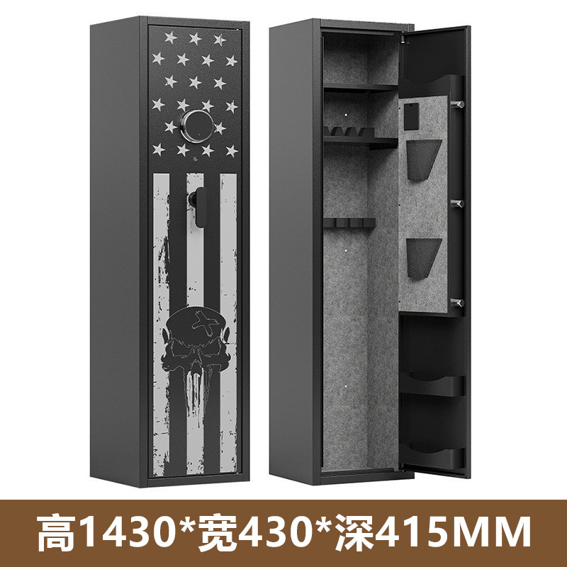 Caja Fuerte de Acero para Armas de Acero, Doble Alarma, para Hogar