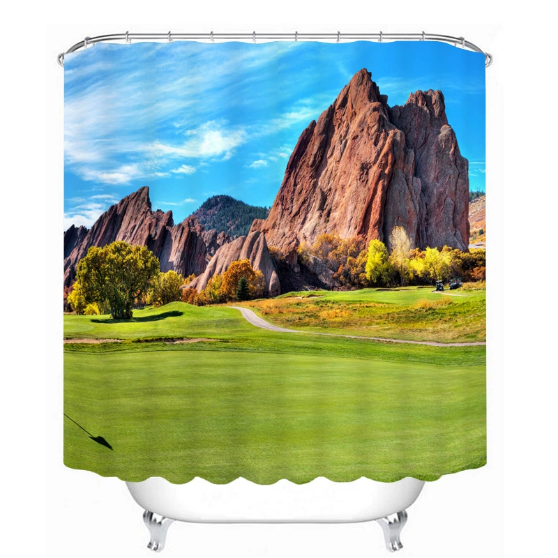 Waterproof curtain, (Cross-border trading)