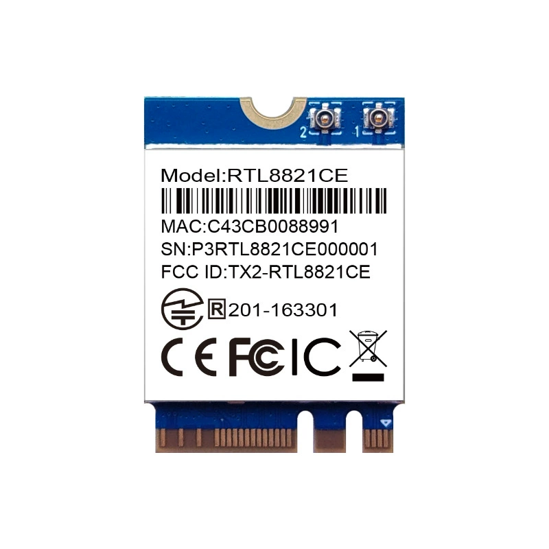 Wi‑Fi модуль BL‑M8821CP2 (RTL8821CE) с интерфейсом M.2, Wi‑Fi 5 + BT5.0 для ноутбука