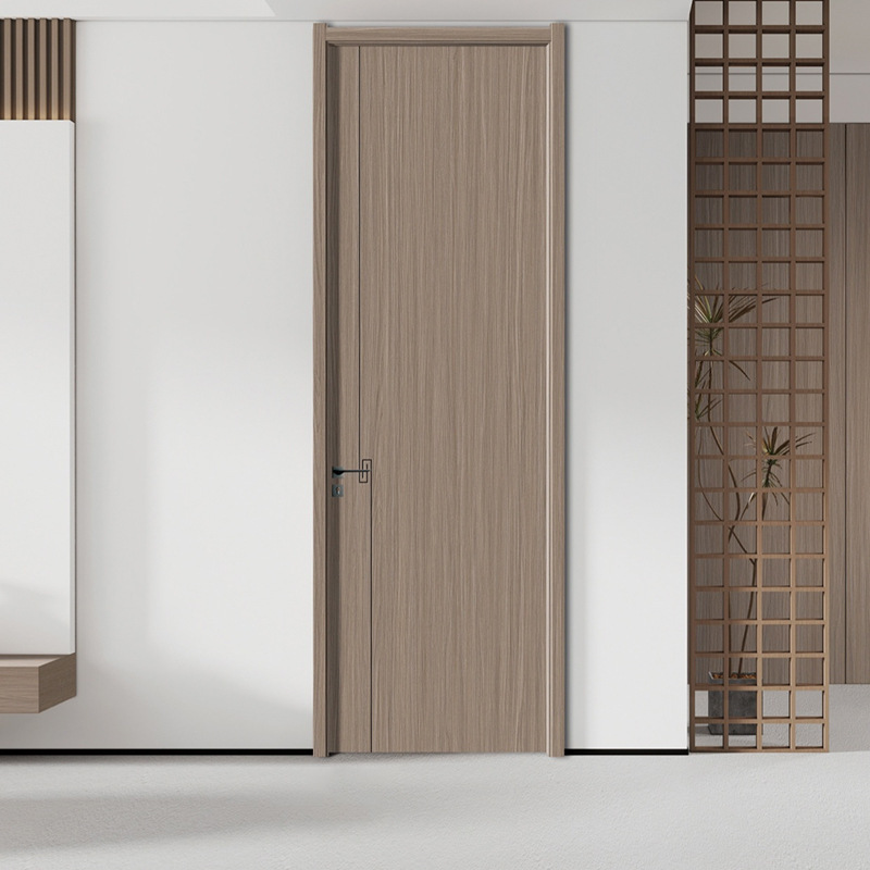 Paint-Free Door, Solid Wood Composite Door, Soundproof Door, Simple Bedroom Set Door, Wooden Door, Interior Door, Swing Door, Modern Minimalist