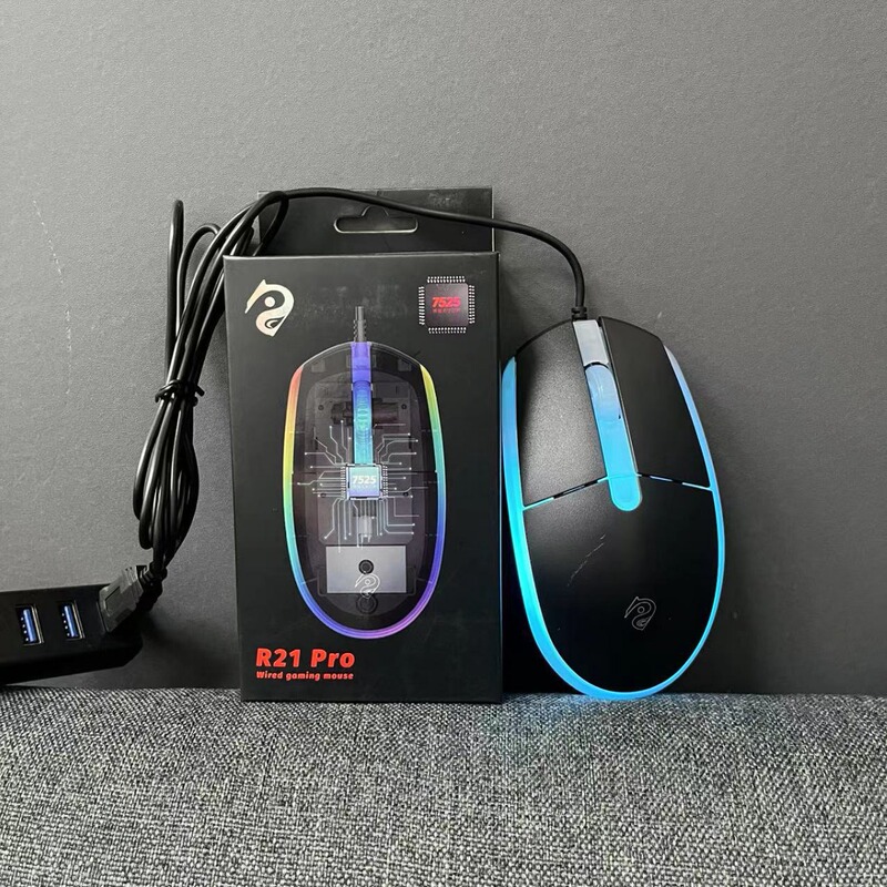 R21Pro Wired Gaming Luminous Mouse USB Business Office Notebook Desktop Computer Universal R21Pro Wired Gaming Luminous Mouse USB Business Office Notebook Desktop Computer Universal