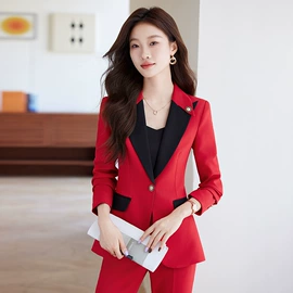 职业女裤套装;女式衬衫;小西装