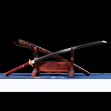 龙泉刀剑武士长刀居合打刀太刀肋差户外防身长刀宝剑katana未开刃