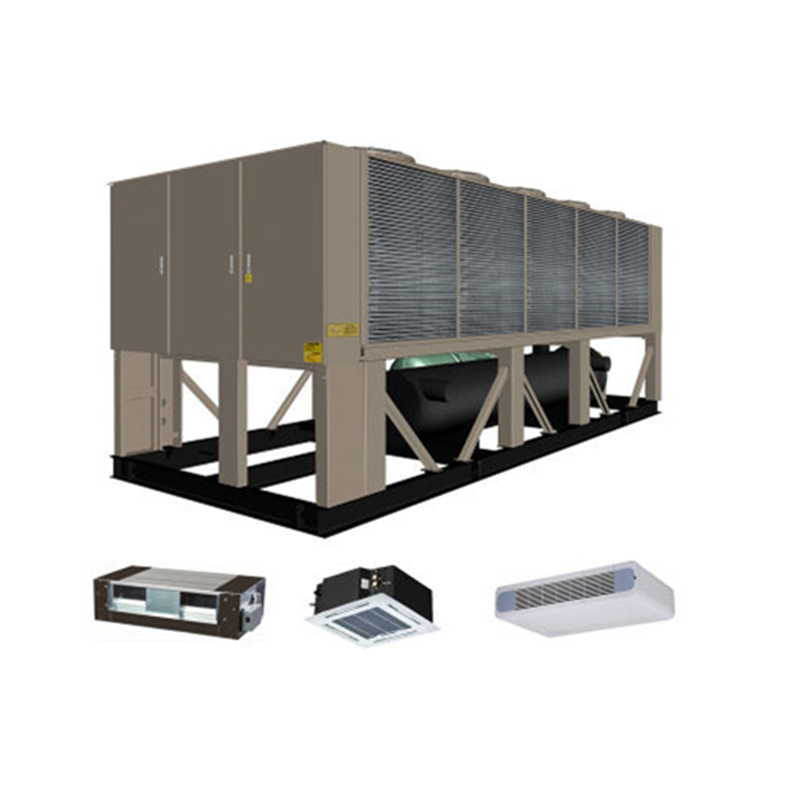 外贸出口美的T1 T3厂家供应工业制冷机风冷式冷水机 螺杆冷水机组
