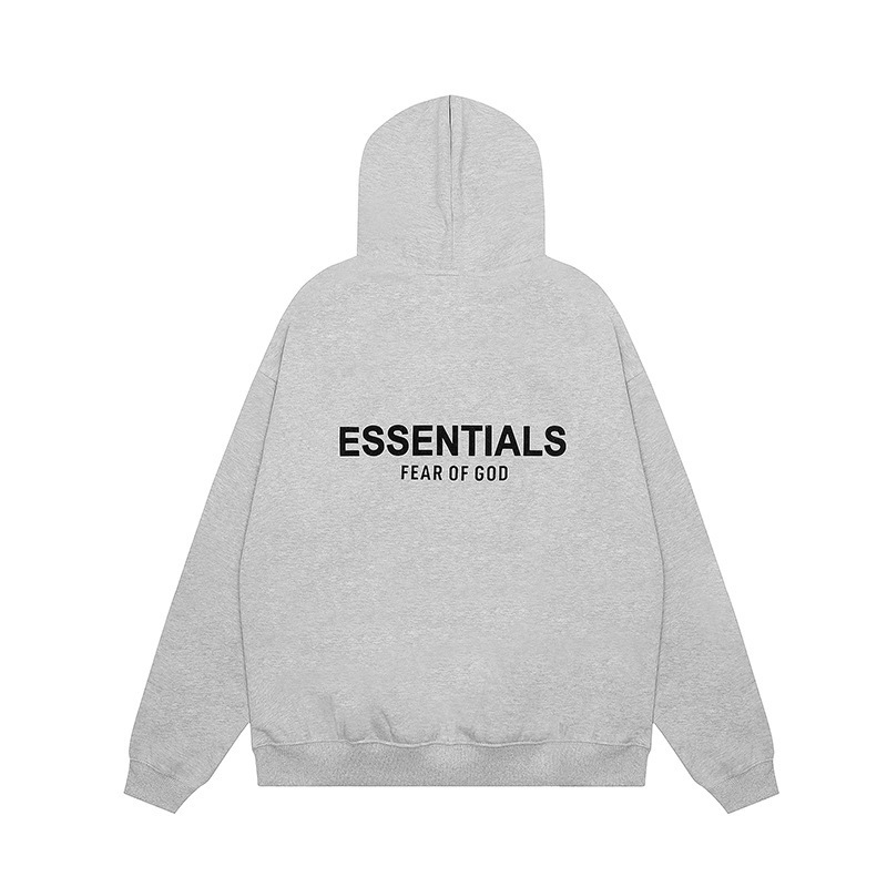 ファッション愛好家に愛される！ESSENTIALS フード付きスウェットシャツとレギンスパンツのスポーツスーツ|undefined
