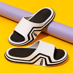 2022 new men's and women's slippers for summer indoor and outdoor wear at home, non-slip sports sandals and slippers