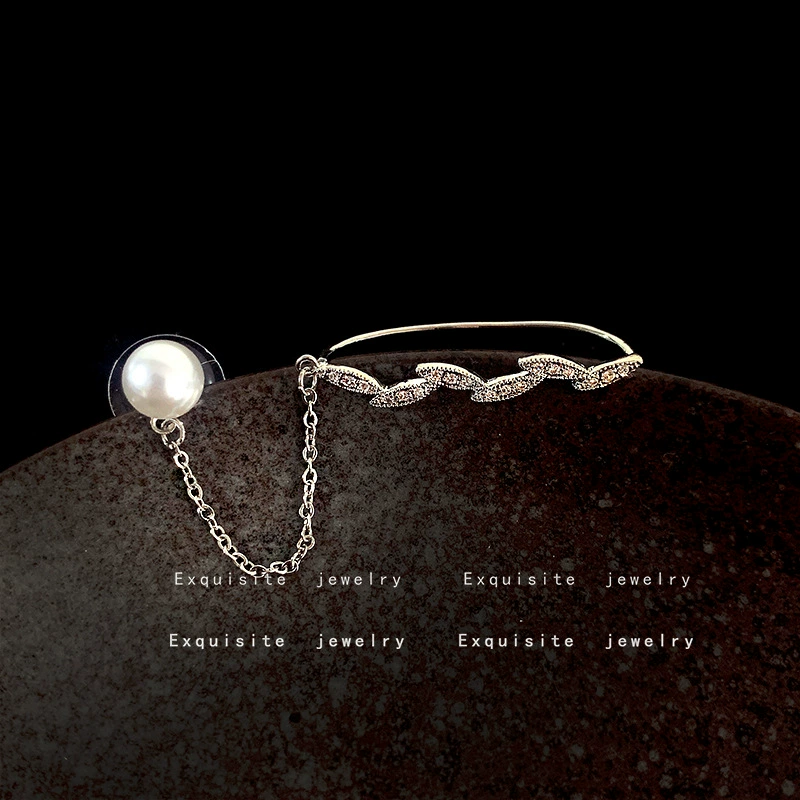 Earrings, universal ear clips, high-quality style, light luxury style, internet celebrity