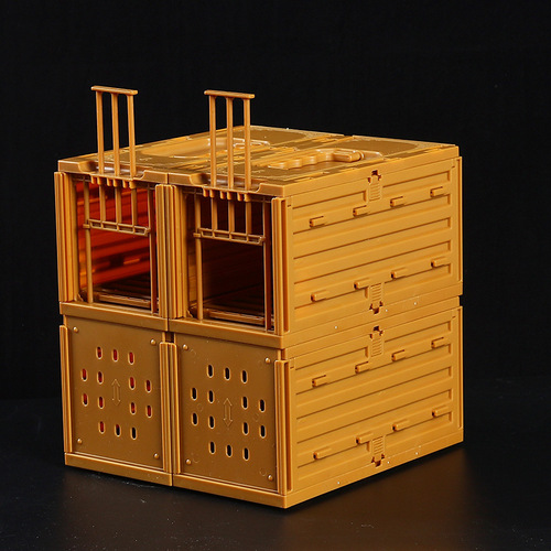 New plastic bird cage with embroidered eye and topknot, with grid cage, fast delivery, transport cage, media cage, convenient 