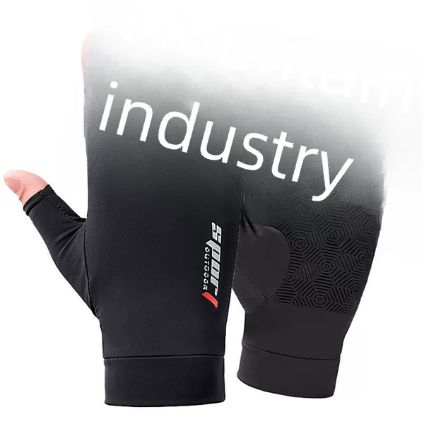 Outdoor sunscreen gloves men's ice silk summer thin riding fishing driving electric car motorcycle gloves wholesale