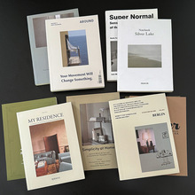 法式复古英文杂志书拍照道具桌面装饰书仿真书网红街拍摆拍道具