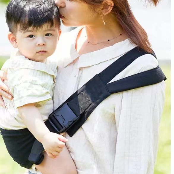 아기 슬링 허리 스툴 앞 홀딩형 아기 슬링 다기능 사계절 가벼운 착석 스툴 보유 아기 아티팩트 어깨 분할 가을