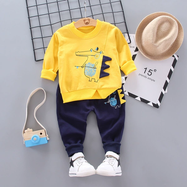 Crocodile set yellow