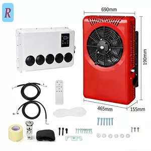 24V Yük maşını, Ekskavator, Mühəndislik Nəqliyyatı üçün 12V Elektrik Kondisioner