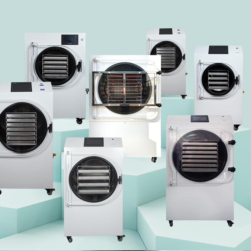 Laboratorio de liofilización al vacío medicina tradicional china alimentos frutas líquidos domésticos cordyceps pechuga de pollo liofilizador