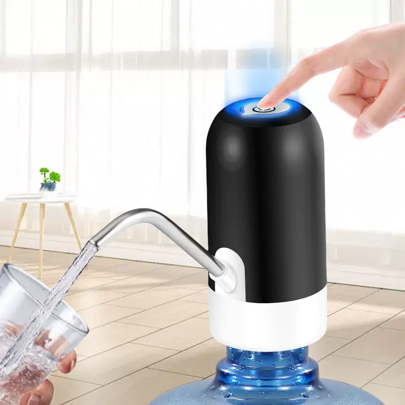 厂家直销桶装抽水器电动压水器抽水泵桶专用智能充电上水器家用