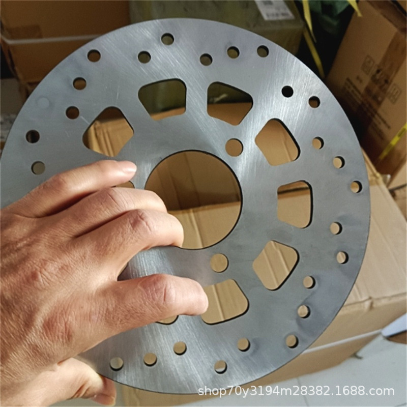 Diamond Disc Electric Vehicle Disc Brake Disc, Thickened Front Wheel Brake Disc 220*58*70, Brake Disc for Electric Motorcycle Wheel