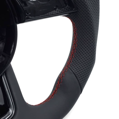 center mark, no paddle shifters, Steering wheel