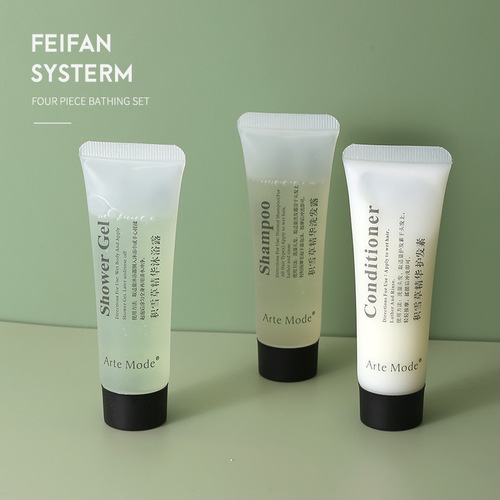 Direct factory sale disposable shower set hotel supplies hotel disposable shampoo and shower gel wholesale