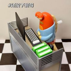 努力魚スマート魚時計じかけのおもちゃ Douyin 同じスタイルのスポンジボブオーナメントかわいい子供の抽象的なギフト卸売
