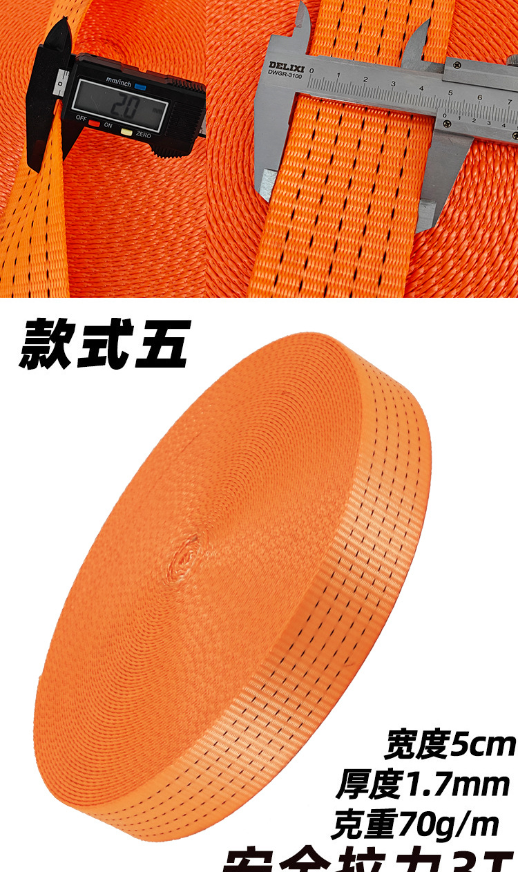 2.5CM 3.8CM 5CM High-Strength Polyester Lashing Strap