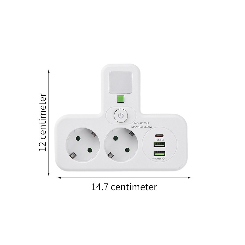 Red de comercio electrónico transfronterizo en línea de dos yuanes de estilo europeo estándar europeo de dos pines de conversión de socket de conversión de Oriente Medio