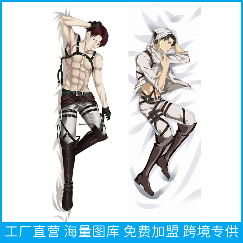 Housse de Coussin Anime Corps Complet Attack on Titan - Vente en Gros