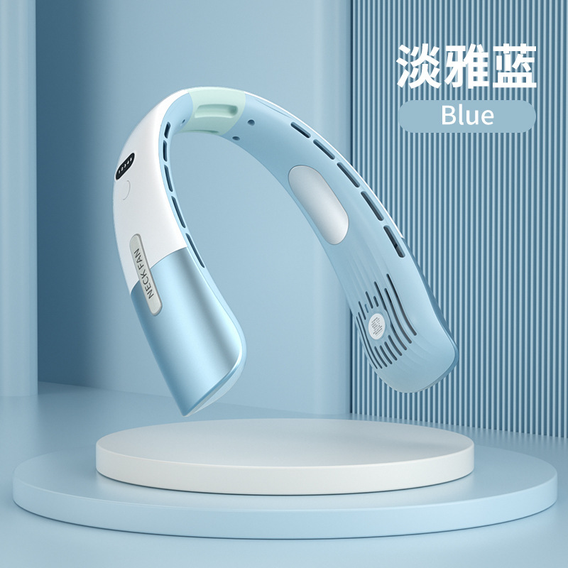 Xiaomi ノックファンサイレントポータブル冷凍空調ファン超長バッテリー寿命葉のない屋外オフィス小型ファン|undefined