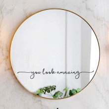 You Look Amazing Mirror Decal Vinyl Decal Bathroom Decor羳