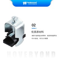 鴻洋/304不銹鋼UB電纜夾c型槽固定夾Rittal機櫃配電櫃電纜卡子