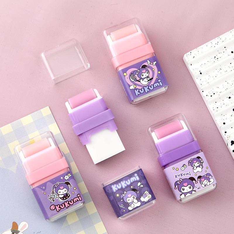 Pequeño diablo rodillo limpiador rodante creativo eliminación de residuos limpio creativo aprendizaje de papelería al por mayor